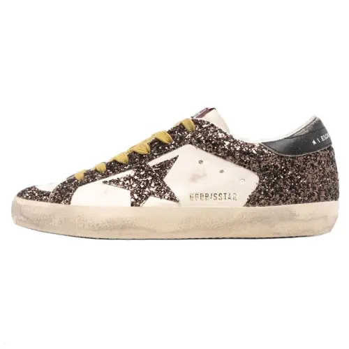 Golden Goose Super Star Low top Skateboard Shoes Women's Brown
