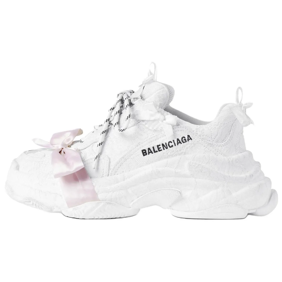 Balenciaga Triple S Lace Up Sneakers Women's