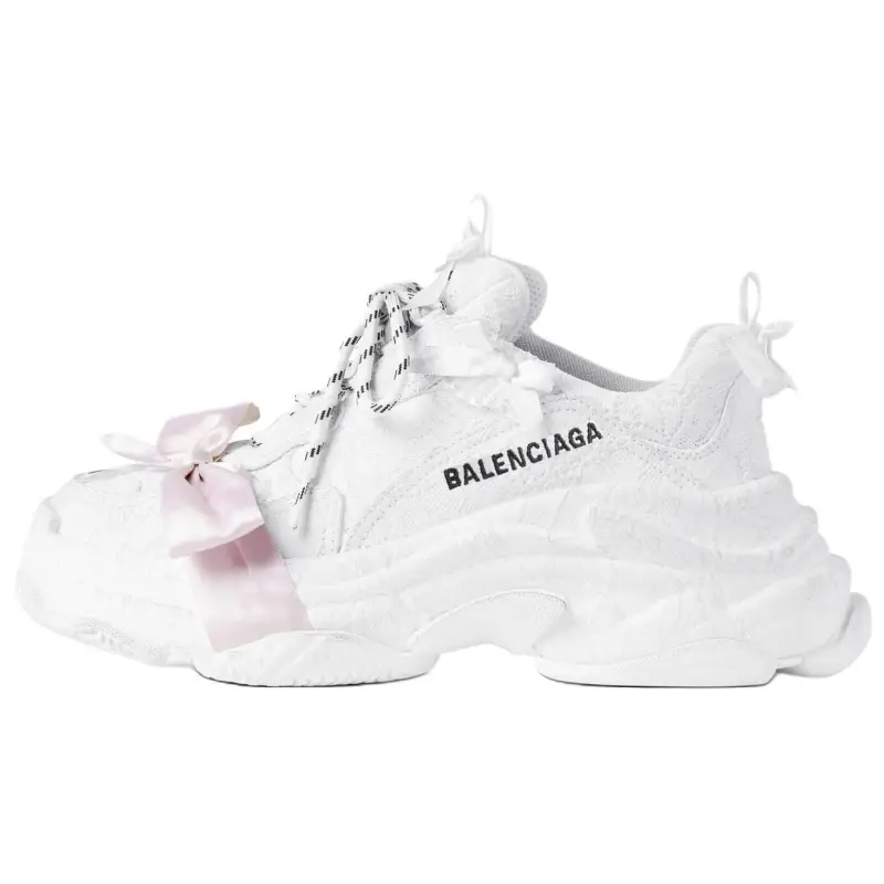 Balenciaga Triple S Lace Up Sneakers Women's