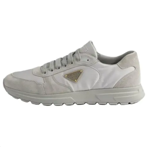 PRADA Re Nylon Prax 2.0 Low top Casual Shoes Men's Gray