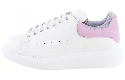 Alexander McQueen Oversized Low Top Sneakers 'White Pink Purple' Women's