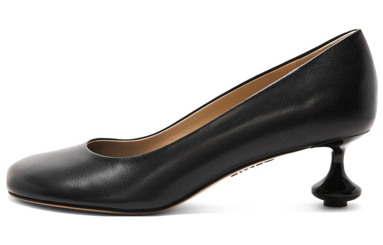 Женские туфли LOEWE Toy (черные)