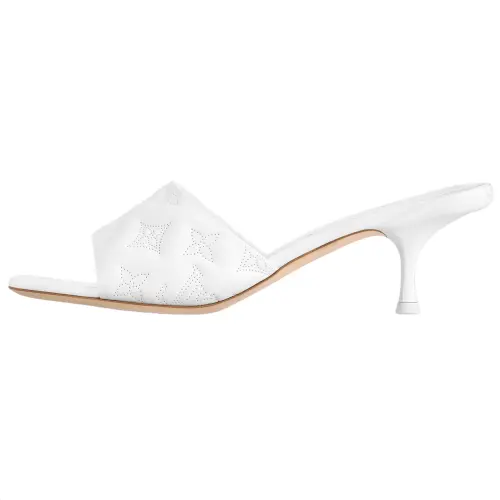 LOUIS VUITTON NEO Slide Slippers 5.5cm Women's White