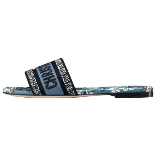 DIOR Dway Slide Slippers Women's Blue