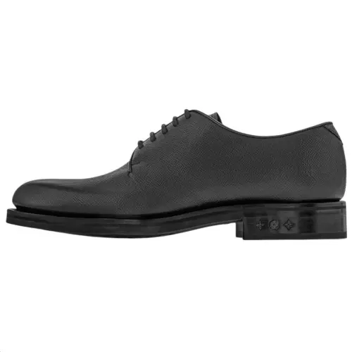 LOUIS VUITTON Fle Dress Shoes Men's Black