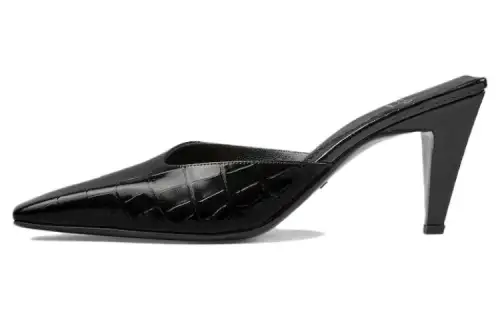 GUCCI Mock 75kmm Leather Mules