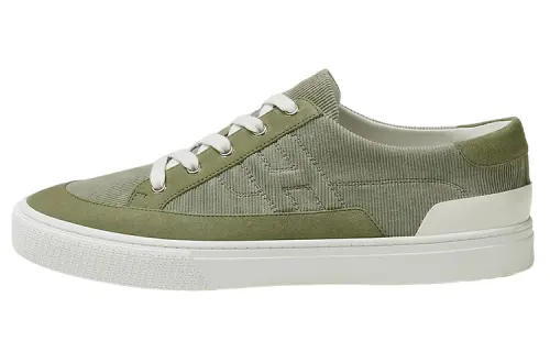 HERMES Deep Low top Stylish Skateboarding Shoes Men's Green