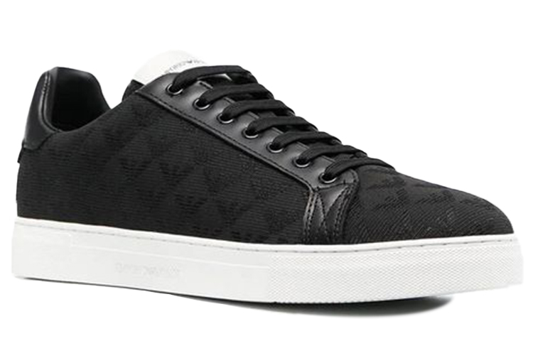 EMPORIO ARMANI Logo Printed Lace Up Sneakers