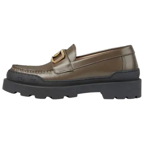 GUCCI Loafers Women's Brown