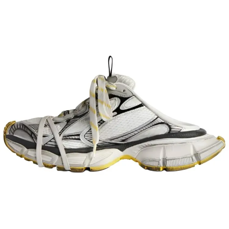 Balenciaga 3XL Closed Toe Slippers Women's Gray