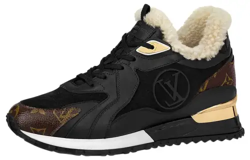 LOUIS VUITTON Run Away Low top Casual Shoes Women's Brown