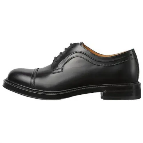 GUCCI Leather Dress Shoes Men's Black