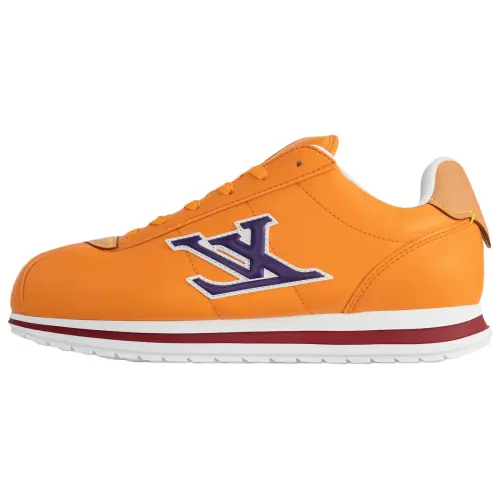 LOUIS VUITTON X Nigo Collaboration Buttersoft FW25 Low top Casual Shoes Men's Orange