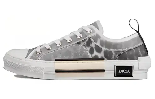 DIOR B23 Low Top Grey Leopard