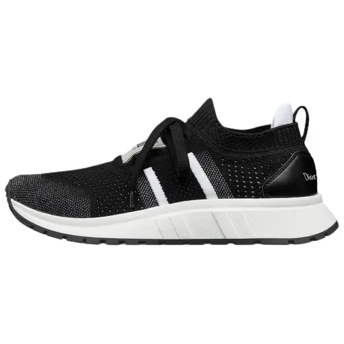 DIOR Run'n'Dior Fabric Low top Casual Shoes Women's Black