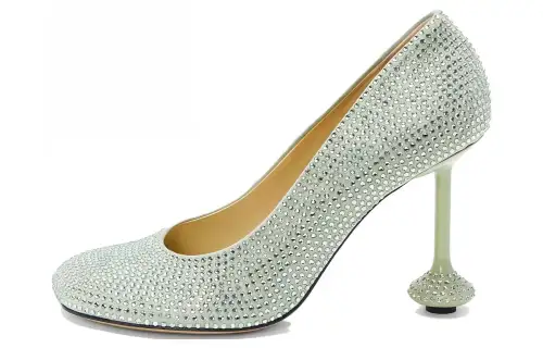 LOEWE 90mm Toy Crystal-embellished Pumps