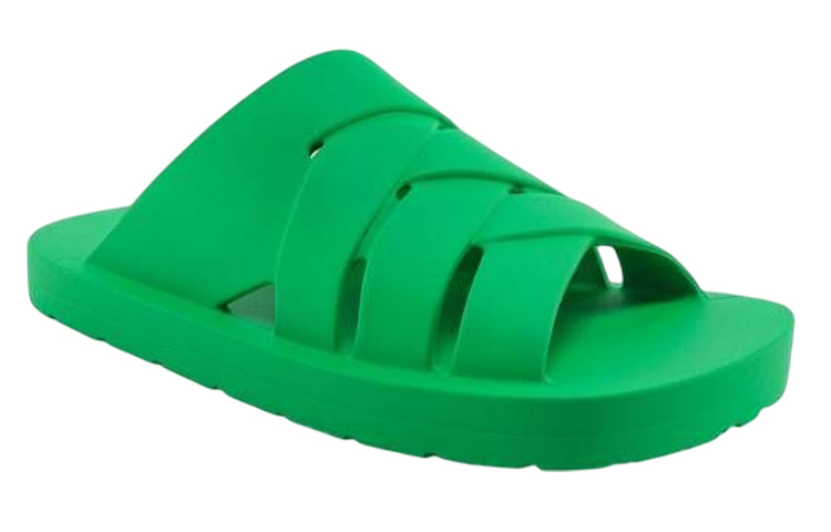 Bottega Veneta Intreccio Slip On Sandals