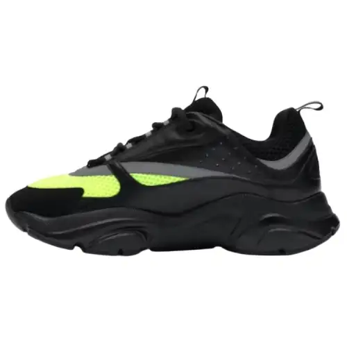 DIOR B22 Canvas Leather Low top Casual Shoes Unisex Black