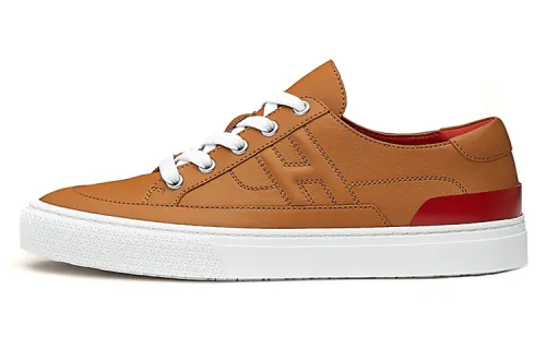 HERMES Deep Low top Stylish Skateboarding Shoes Women's Natural