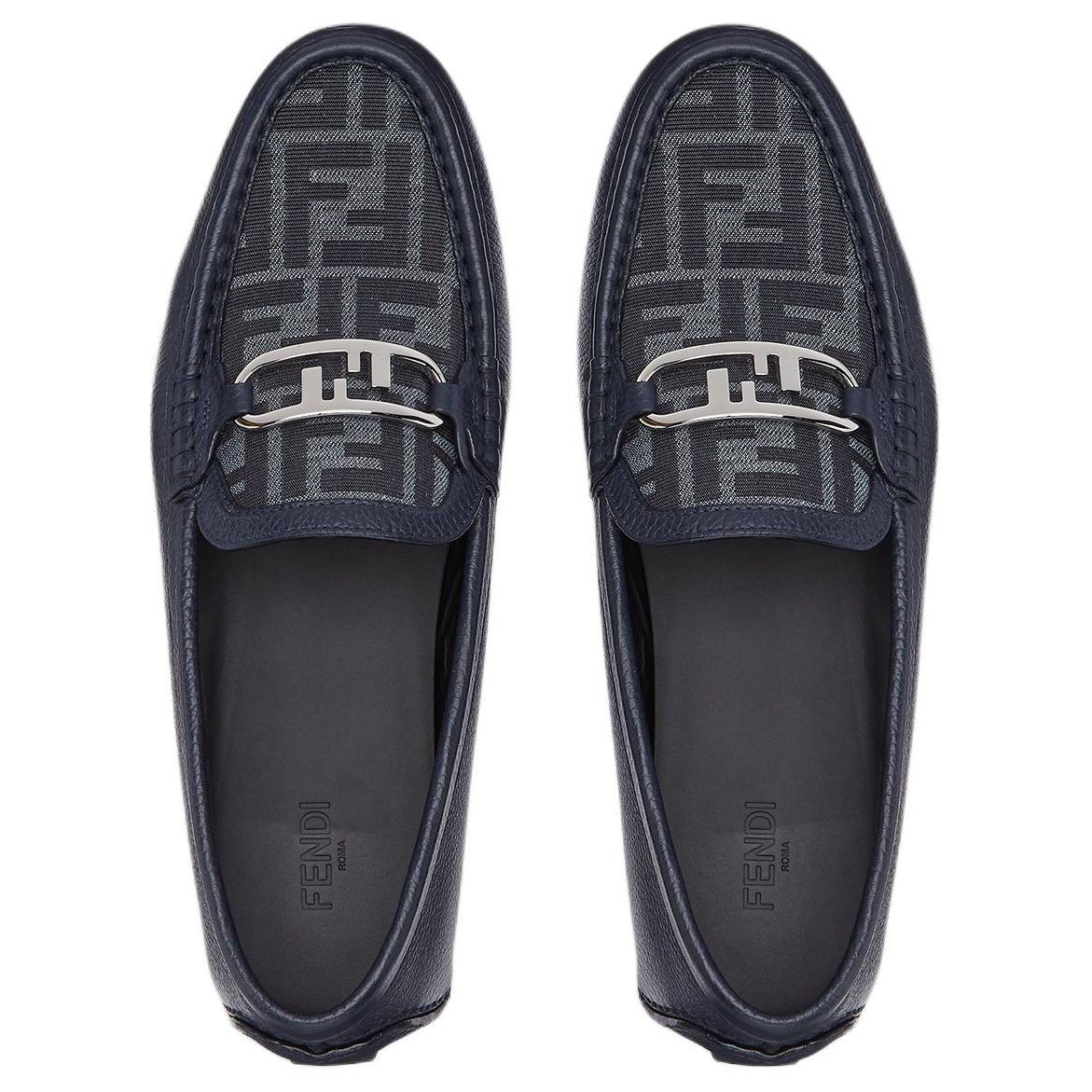 FENDI O'Lock Driving Shoes