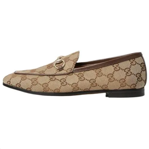 GUCCI Jordaan Slip On Loafers Women's
