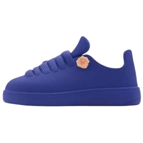 Burberry Bubble Rubber Low top Skateboard Shoes Women's Blue