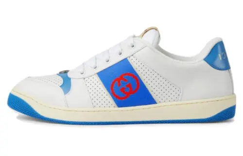 Gucci Screener 'Interlocking G - White Blue'