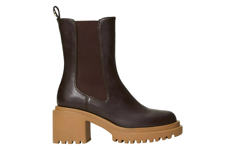 Twinset 85mm Leather Ankle Boots Women's