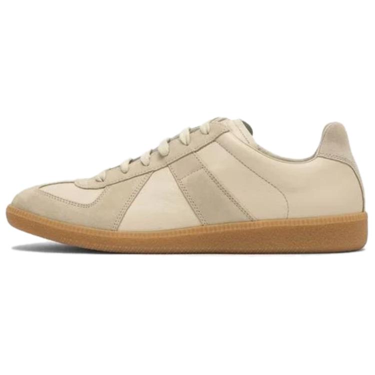 Мужские кеды Maison Margiela Replica (бежевые)