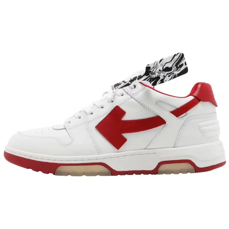 OFF WHITE Out Of Office 'White Red'