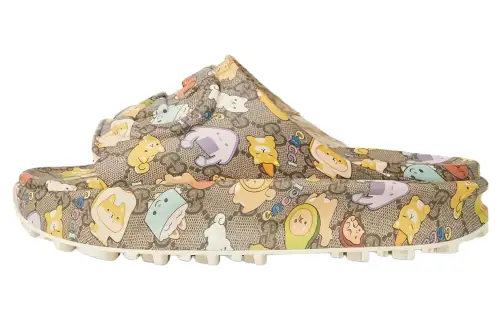 Gucci Pikarar x Gucci Slide Sandal 'GG Animal Print'