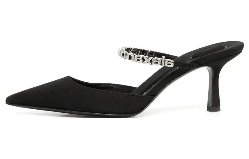 Alexander Wang Closed Toe Slippers Women's Black