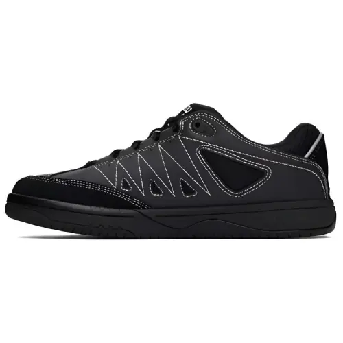 KENZO Leather Low top Skateboard Shoes Men's Black