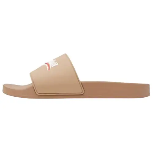 Balenciaga Logo Detailed Slip On Sandals