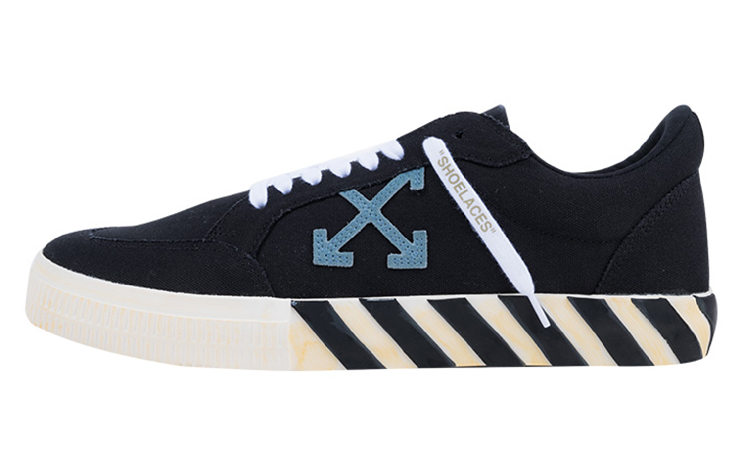 Мужские кеды OFF-WHITE Low Vulcanized (черные)