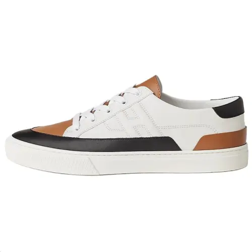 HERMES Deep Low top Skateboard Shoes Men's White