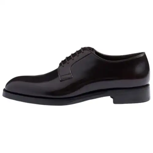 PRADA Dress Shoes Men's Low Top Black