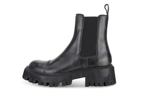 Balenciaga Tractor Chelsea Boots 'Black'