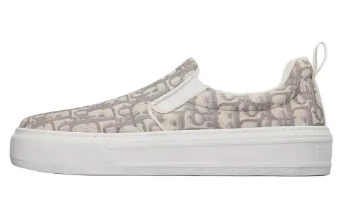 DIOR Women's Solar Slip-On 'DIOR Oblique - Grey Stone'