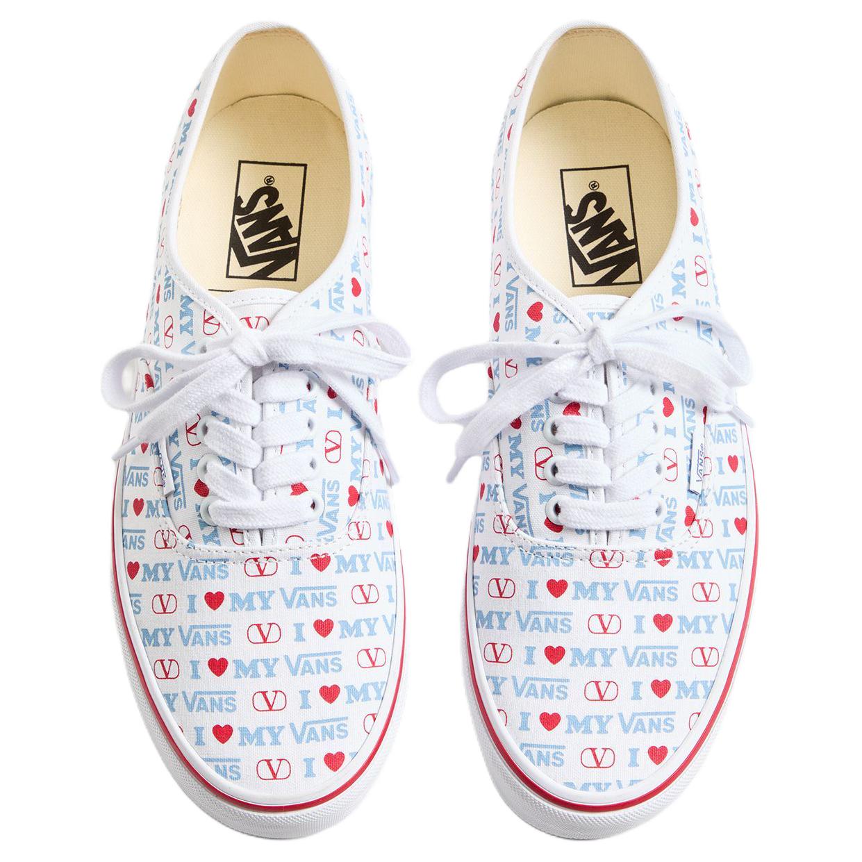 Кеды Valentino x Vans Garavani (белый) — фото 5