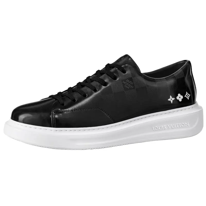 LOUIS VUITTON Lv Beverly Hills Sneakers 'Monogram Black'
