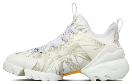 DIOR D Connect Low top Sports Casual Shoes Women's White