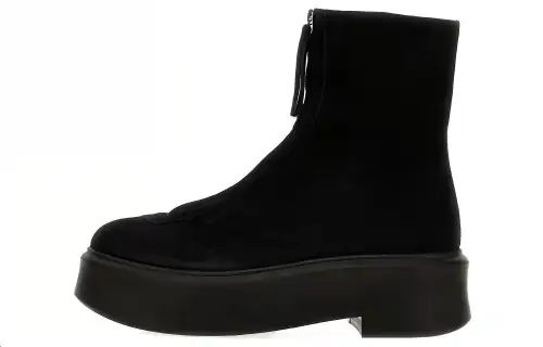 THE ROW Ankle Boots Women's Black