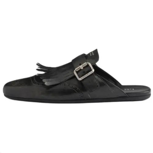 PRADA Closed Toe Slippers Women's Black