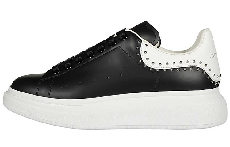Мужские кеды Alexander McQueen Oversized (черные)