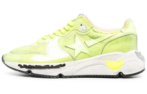 Golden Goose Running Sole Low top Casual Shoes Men's Yellow