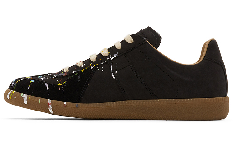 Мужские кеды Maison Margiela Replica (черные)