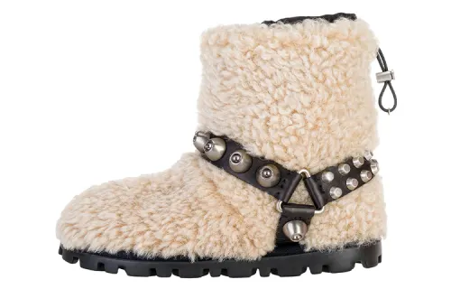 MIU MIU Ankle Boots Women's Brown