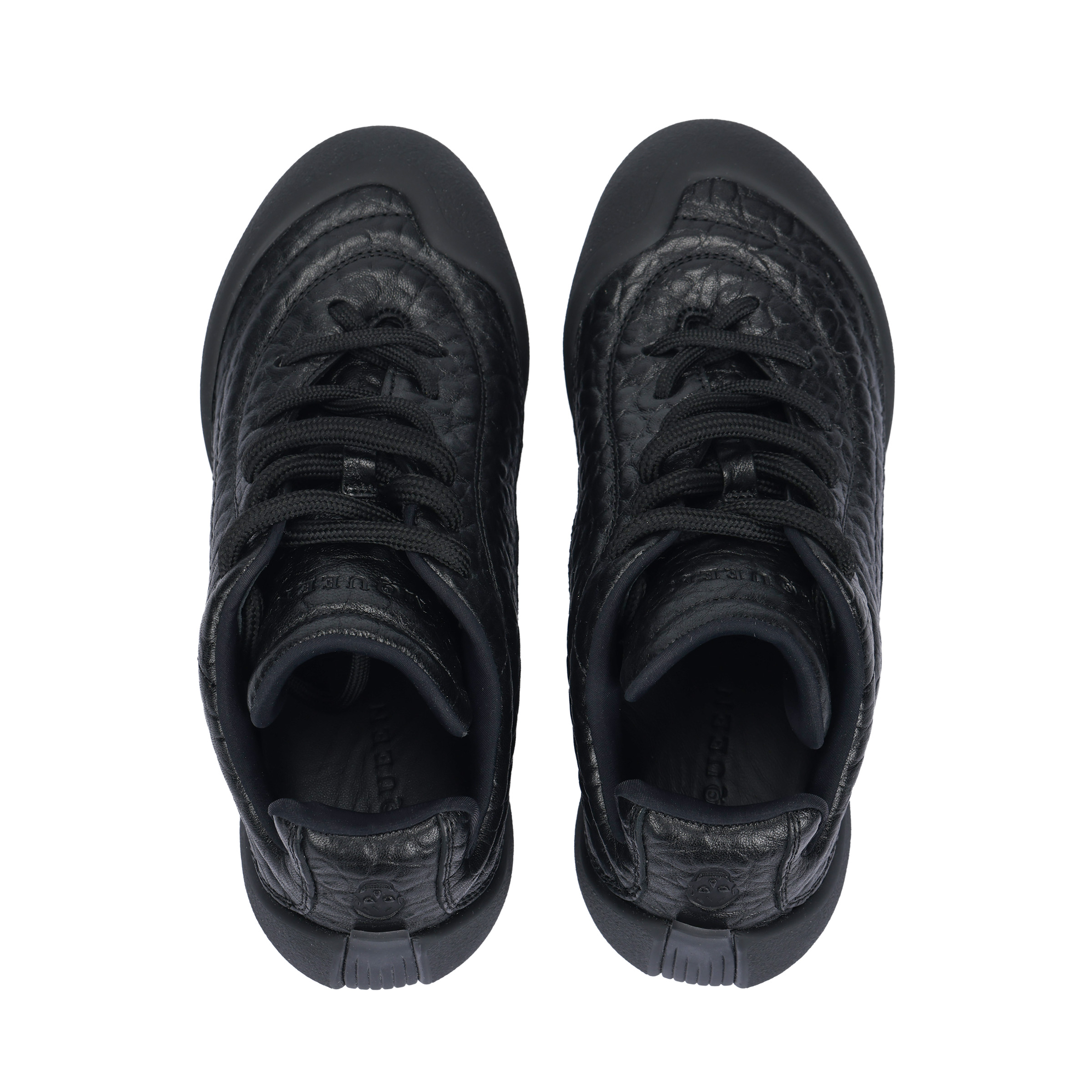 Мужские кроссовки Alexander McQueen Flexion Sneaker (черные) — фото 3