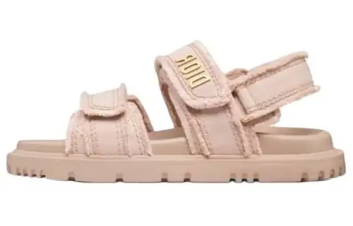 DIOR DiorAct Beach Sandals Women's Pink